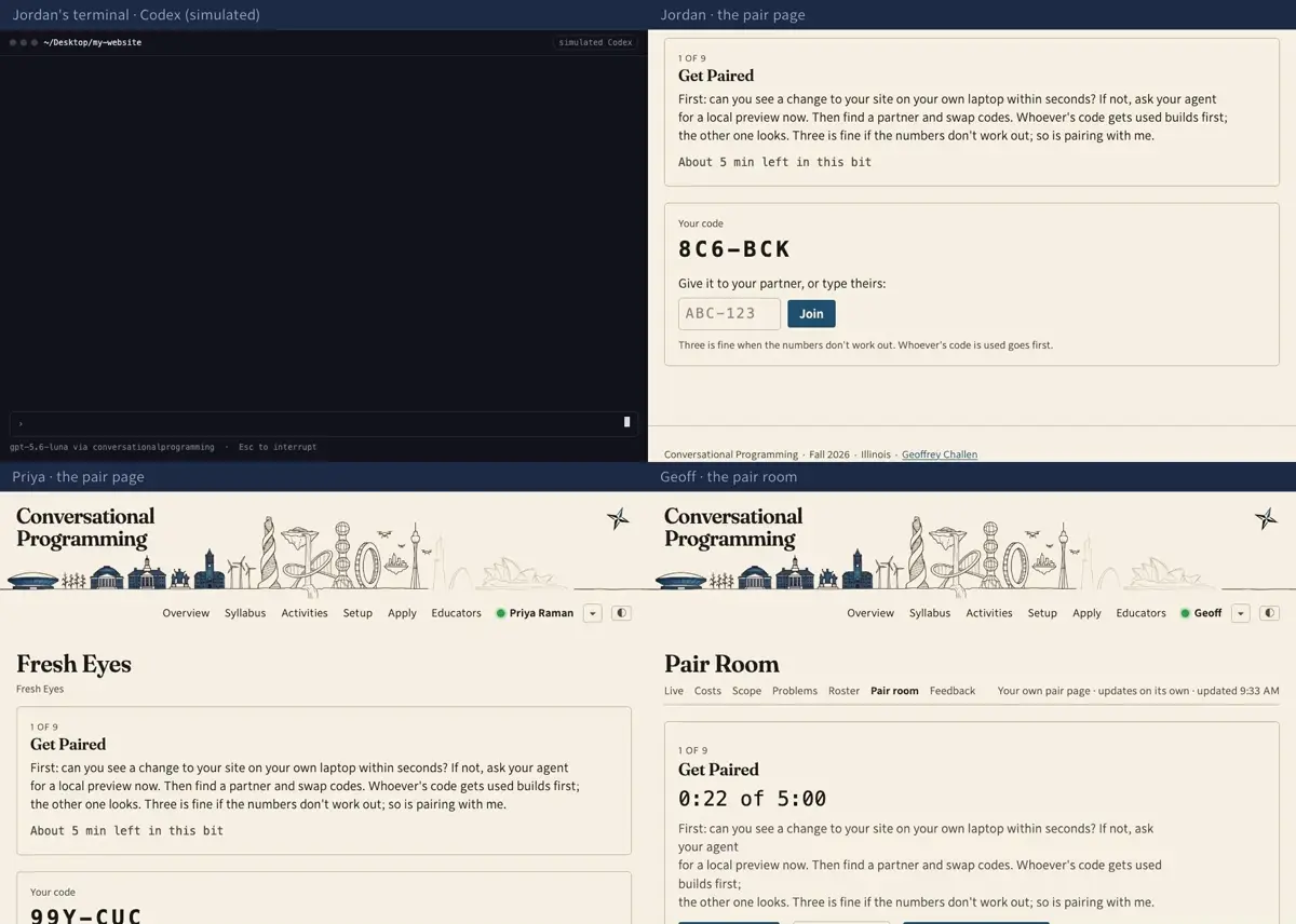 Step 2: The first section says the one thing to sort out before pairing: can you see a change on your own laptop within seconds? If not, ask your agent for a local preview now.